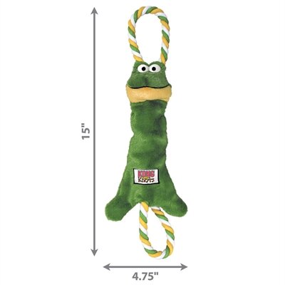 Kong Tugger Knots Kikker 38X16X6,5 CM