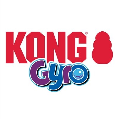 Kong Gyro Rood / Blauw LARGE 17X17X9,5 CM