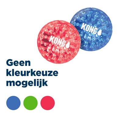 Kong Squeezz Geodz Assorti 7,5X7,5X7,5 CM 2 ST