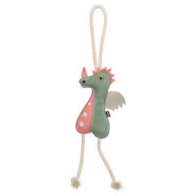 Trixie Draak Leer Met Touw 55 CM