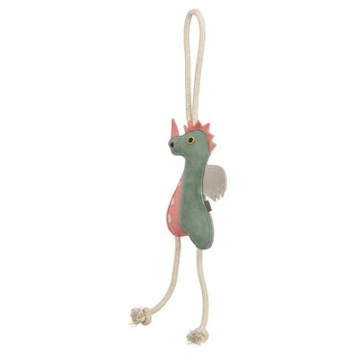 Trixie Draak Leer Met Touw 55 CM