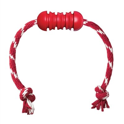 Kong Dental Met Touw 8,5X3,5X3,5 CM
