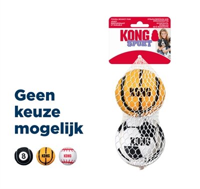 Kong Sport Bal Assorti 8,5X8,5X8,5 CM