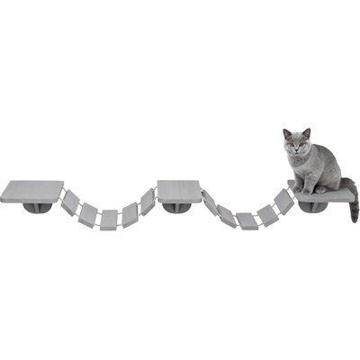 Trixie Klim / Klauterladder Wand Taupe 150X30 CM