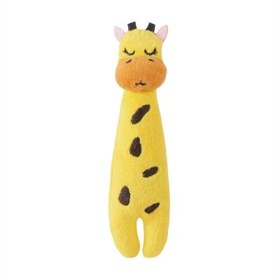Rosewood Grijpspeelgoed Giraffe Met Knisper Eco Friendly Gerecycled 10X4X4 CM