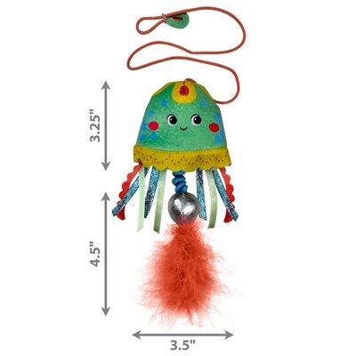 Kong Cat Teaser Jellyfish Assorti 81 CM