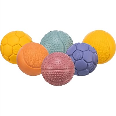 Trixie Bal Natuurrubber Assorti 4,5 CM