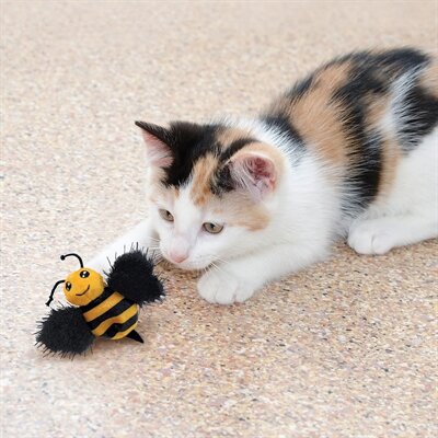 Kong Better Buzz Bee Geel / Zwart 12,5X11X4 CM