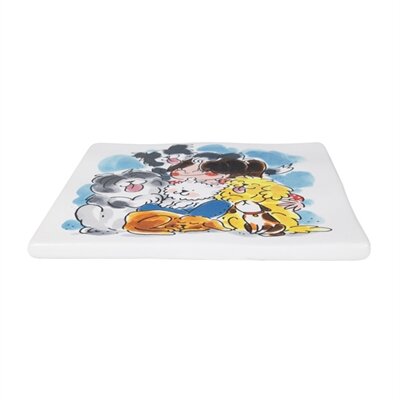 Blond Amsterdam Tegel Hond 13X13 CM