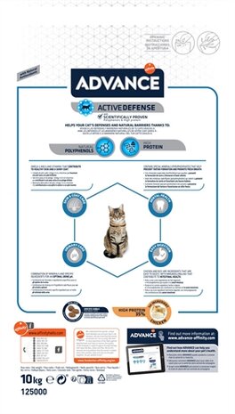 Advance Cat Adult Chicken / Rice 10 KG