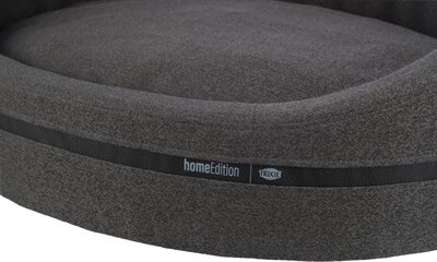 TRIXIE HONDENMAND CITYSTLE OVAAL HOME EDITION DONKERGRIJS