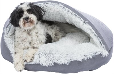 TRIXIE HONDENMAND DONUT HARVEY GRIJS / WIT-ZWART
