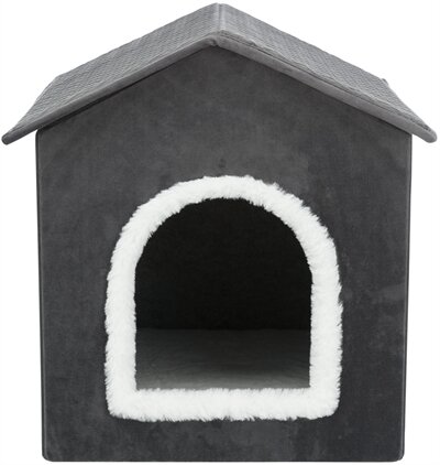 TRIXIE HONDENMAND / KATTENMAND HUIS LIVIA GRIJS / WIT