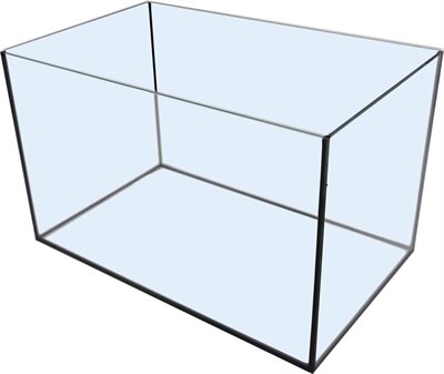 AQUARIUM MET ZWARTE KIT