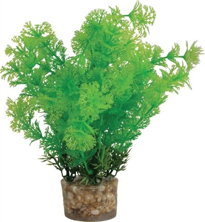 ZOLUX ORNAMENT PASTIC PLANT OP STENEN NEUTRAAL ASSORTI