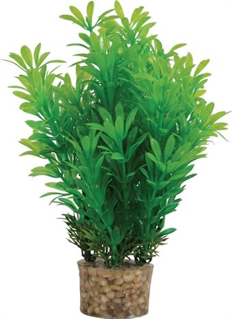ZOLUX ORNAMENT PASTIC PLANT OP STENEN NEUTRAAL ASSORTI