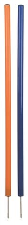 TRIXIE DOG ACTIVITY AGILITY SLALOM STOKKEN BLAUW / ORANJE