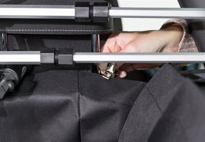 TRIXIE AUTO HONDENDEKEN KOFFERBAK ZWART