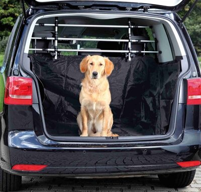 TRIXIE AUTO HONDENDEKEN KOFFERBAK ZWART