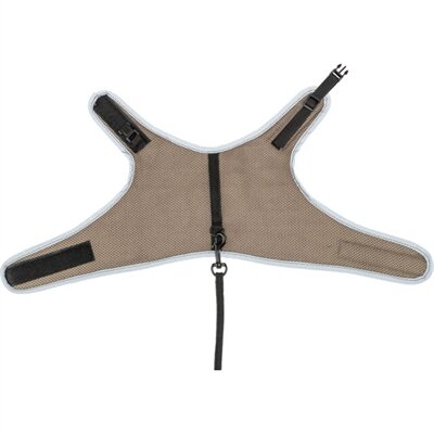TRIXIE SOFTTUIG KAT MET RIEM TAUPE