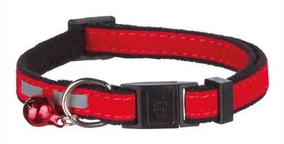 TRIXIE HALSBAND KAT SAFER LIFE FLUWEEL REFLECTEREND ASSORTI