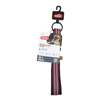ZOLUX BVK HALSBAND HOND ROOD