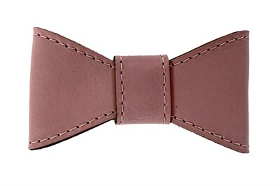 SAZZZ VLINDERSTRIK GLAMPER CLASSIC LEER ROZE