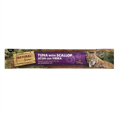 NATURAL GREATNESS CREAMY TUNA WITH SCALLOP DHA BRAIN SUPPORT