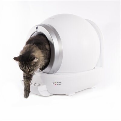 MARTIN AUTOMATISCHE KATTENBAK WIT