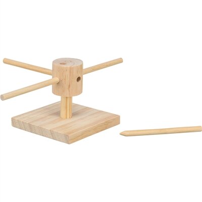 TRIXIE VOER DRAAIMOLEN ONBEHANDELD HOUT