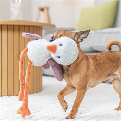 TRIXIE BE ECO STRUISVOGEL GERECYCLED PLUCHE