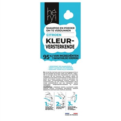 HERY SHAMPOO POEDER GEKLEURDE VACHTEN