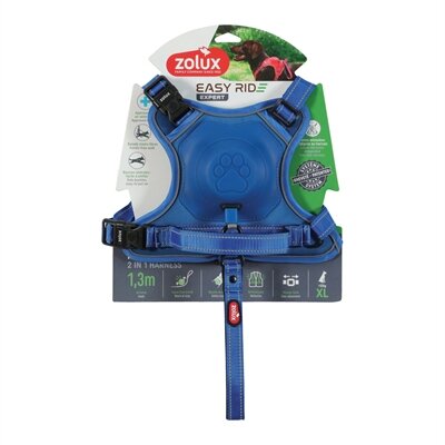 ZOLUX EASYRIDE HONDENTUIG BLAUW