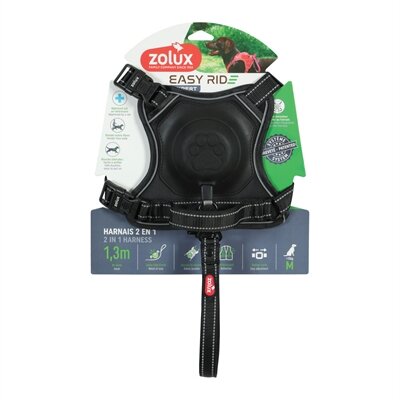 ZOLUX EASYRIDE HONDENTUIG ZWART