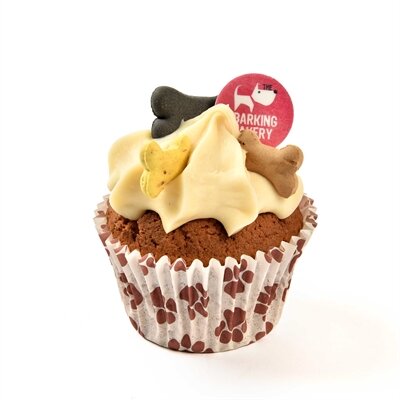 THE BARKING BAKERY VANILLA WOOFIN MET VANILLA GLAZUUR