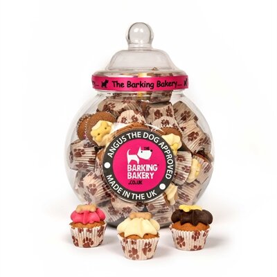 THE BARKING BAKERY VOORRAADPOT MINI ICED WOOFINS