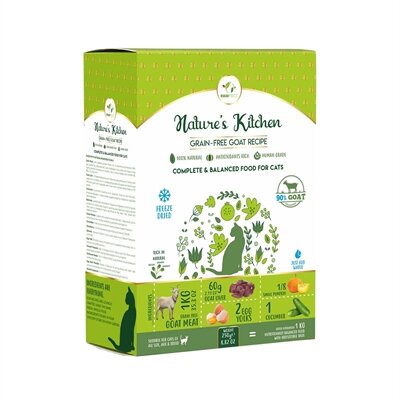 PAWFECT FREEZE DRIED FOODS CAT GOAT RECIPE