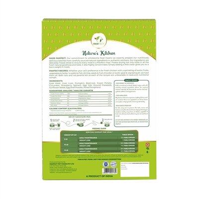PAWFECT FREEZE DRIED FOODS CAT GOAT RECIPE