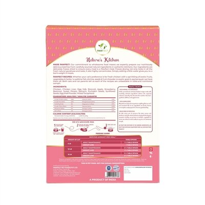PAWFECT FREEZE DRIED FOODS CAT CHICKEN RECIPE
