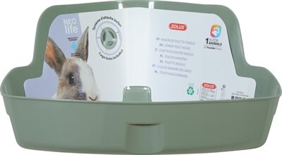 ZOLUX NEOLIFE HOEKTOILET KONIJN GROEN