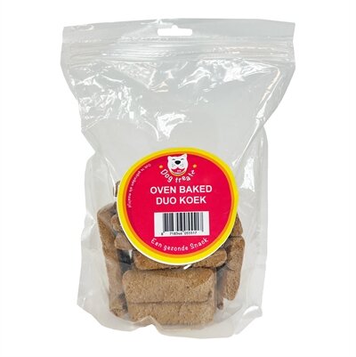 DOG TREATZ OVEN BAKED DUO KOEK
