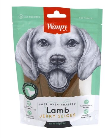 WANPY SOFT OVEN-ROASTED LAMB JERKY SLICES