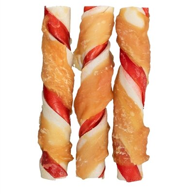 TRIXIE DENTA FUN BARBECUE CHICKEN CHEWING ROLLS