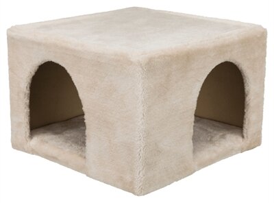 TRIXIE KNAAGDIERHUIS IGLO PLUCHE BEIGE