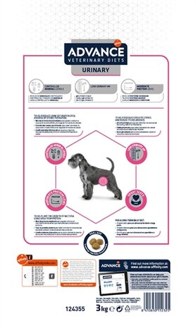 ADVANCE VETERINARY DIET DOG URINARY URINEWEGEN