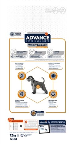 ADVANCE VETERINARY DIET DOG WEIGHT BALANCE MEDIUM / MAXI
