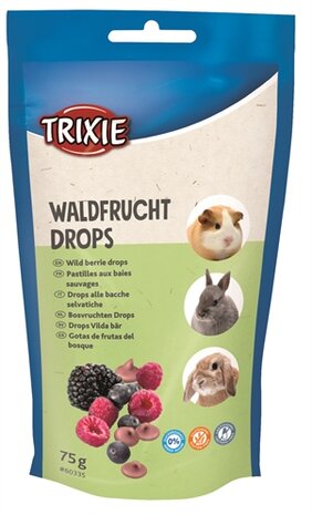 TRIXIE KNAAGDIER DROPS BOSVRUCHTEN