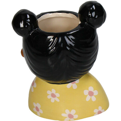 Mini Flower Pot Multi Color – Mini Jessica - ↑ 10.5 Cm - Face Head Yes