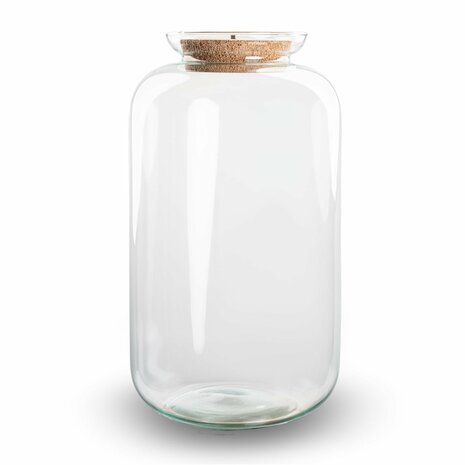 Terrarium With Cork - Sven Xl With Led Light - Closed Terrarium ↑ 43 Cm