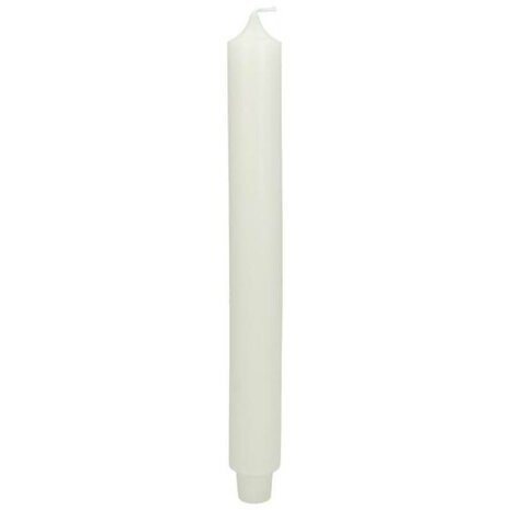 Candle White - Set Of 3 - ↑ 30Cm